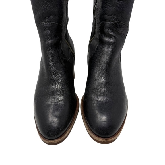 Kork Ease Avril Knee High Leather Western Boots - Picture 9 of 11
